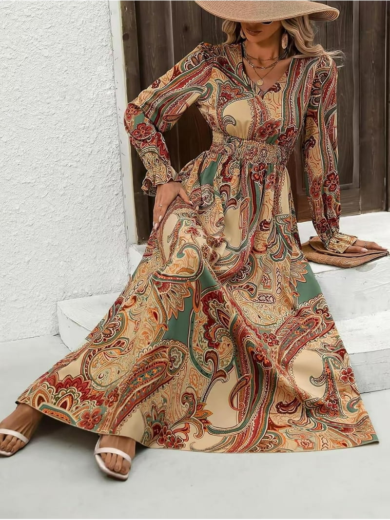 maxi dress for autumn 12 of the Best Ways to Wear a Maxi Dress this Fall