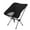 Black, variant on Outdoor Chair, Portable Camping Chair, Foldable Lightweight Leisure Seat for Fishing, Hiking, Beach, Barbecue, Travel, Supportive Backrest, Aluminum Frame, Easy Assembly