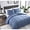 Blue, variant on G3 Home 90024 Elm Comforter Set, Gray - Queen Size - 3 Piece