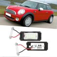 thumbnail image 4 of 1 Pair 18 SMD LED License Plate Lights 12V For MINI Cooper R56, R57, R58, R59 (2006-2014), 4 of 4