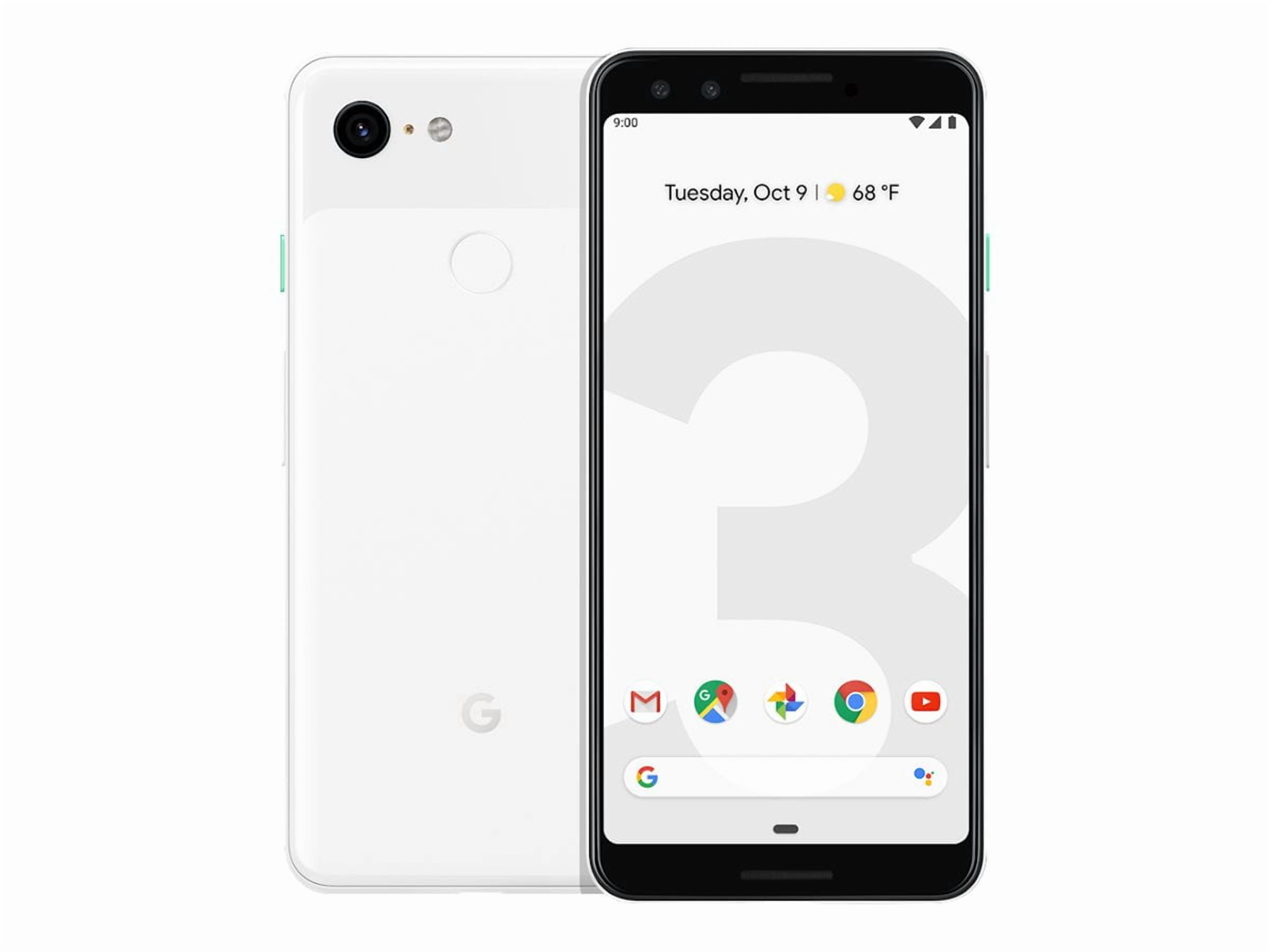 Google Pixel 3 - Smartphone - 4G LTE - 128 GB - 5.5
