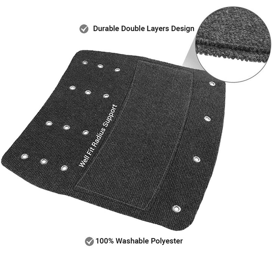 Adjustable Outdoors Extra Wide 22" Camper Stair & RV Wrap Around Step