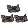 thumbnail image 2 of Dog Statue Rack Stepping Foot Pad Flower Pot Holder Resin Breathable Garden Tool Animal Design Family Potty Feet, 2 of 14