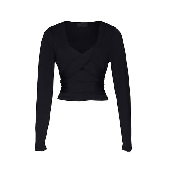 Reebok Plus Cardi Ls Top In Womens Active Shirts & Tees Size 3X, Color: Black