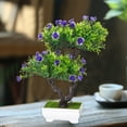 thumbnail image 5 of JingChun Clearance Under $2.00 Simulation Flower Bouquet Living Room Table Flower Arrangement Flower Decoration Vase Potted Plant, 5 of 6