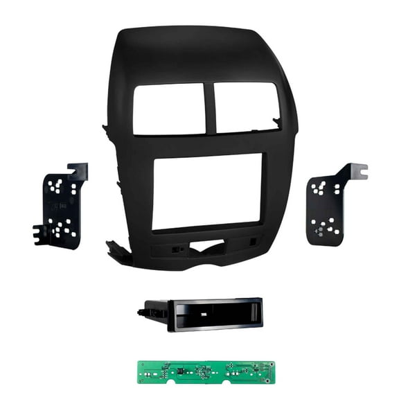 Metra 99-7014B Aftermarket Radio Installation Kit For Mitsubishi Outlander Sport 2011-2014 (Black)