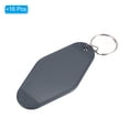 thumbnail image 3 of Vintage Motel Keychain Blank Hotel Keychains Retro Key Tag, Dark Gray 16 Pack, 3 of 6