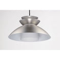 thumbnail image 5 of 11359WTBP Maxim Lighting Nordic-One Light Pendant-14.25 Inches wide by 8 inches high-Brushed Platinum Finish    -Traditional Installation, 5 of 5