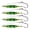 Green 3 inches, variant on WINDLAND 4Pcs Catfishes Float Rigs High Buoyancy Fishing Bobbers Catfishing Float Catfishes Rattling Line Float Foams Peg Float