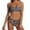 Brown, variant on Otvok Bikini Sets for Women Tummy Control High Waisted Swimsuit Two Piece Bathing Suit Beachwear S Brown