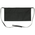 thumbnail image 2 of Apron Sleeve Clearance! 1X Black Half-Length Apron Half Length Waist Apron with Three Pockets Mid Length Restaurant Server Work Skirt for Waitstaff and Culinary, 2 of 4