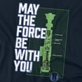 thumbnail image 4 of Star Wars Mens Force Lightsaber T-Shirt, 4 of 5