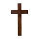 thumbnail image 4 of Cruz de madera católica, crucifijo, decoración, estatua, artesanía vintage, letrero cristiano M, 4 of 9