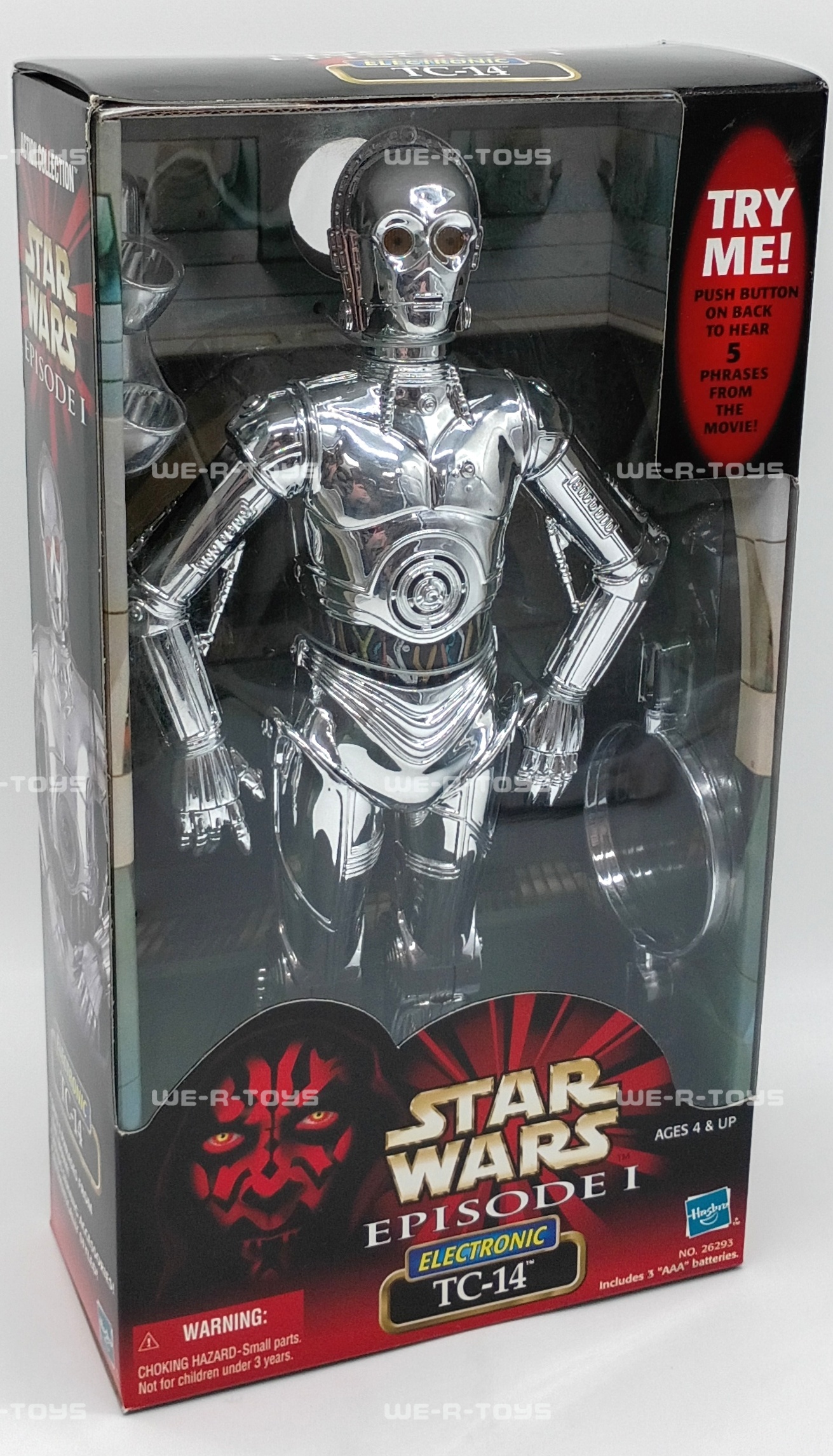 Star Wars Episode I TC-14 Electronic 12' Figure 1999 Hasbro