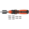 thumbnail image 3 of BLACK+DECKER Ratcheting Screwdriver, 10 Bit (BDHT68000), 3 of 10