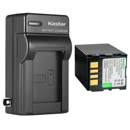 Image of Kastar 1-Pack Battery and AC Wall Charger Replacement for JVC GR-D346EY GR-D346US GR-D347 GR-D347U GR-D347US GR-D350 GR-D350AA GR-D350AC Camera JVC BN-VF707 BN-VF714 BN-VF733 BN-VF733U Battery