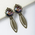 thumbnail image 4 of Rhinoceros Vintage Copper-Colored Lace Bookmarks: Stylish Stainless Steel Reading Accessories for Book Lovers - Set of 2, 4 of 5