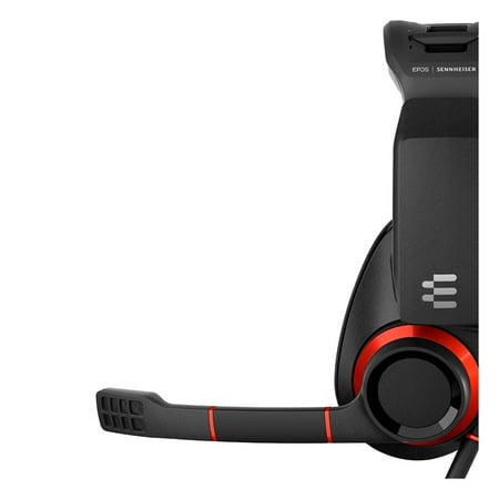 EPOS - GSP 500 High-end, open acoustic multi-compatible wired headset for home gaming - Black and Red