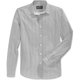 thumbnail image 1 of American Rag Camisa abotonada con rayas verticales para hombre, azul, XS American Rag Botones al frente, 1 of 1