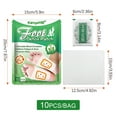thumbnail image 3 of EARKITY Ginger Foot Pads, Stress Relief, and Care - Bamboo Vinegar Wormwood Powder Patches, Charcoal Oil for Sleep Quality, Deep Cleansing, Fatigue Relief, Comfortable Experience, 3 of 7