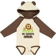 thumbnail image 3 of Inktastic Grandpa Loves Me Grandson Gift Boys or Girls Long Sleeve Baby Bodysuit, 3 of 5