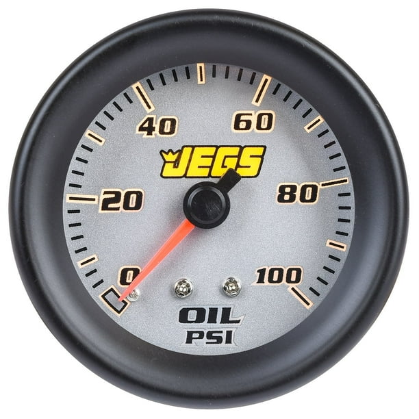 JEGS 41420 21/16" Oil Pressure Gauge