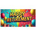 thumbnail image 2 of Happy Retirement Foil Balloon Banner Colorful Background Party Decorations Retirement Party Photography Props Backdrop Celebration Supplies, 2 of 4