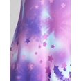 thumbnail image 4 of Tank Top con Estampado de Estrellas y Curva en Talla Extra con Escote Pico Rosegal Camisetas sin mangas de talla grande, 4 of 5