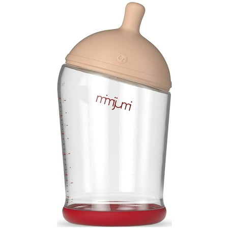 UPC: 0853064002981 | Mimijumi Infant Breastfeeding Bottle 8 Oz Anti-Colic Baby Bottle
