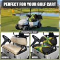 thumbnail image 4 of HUIACONG Jamaican Flag Butterfly Print Golf Cart Seat Cover, Cute Machine Washable Dustproof Golf Cart Seat Blanket for Club Car, 4 of 7