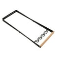 thumbnail image 3 of Soporte para bolsas de basura Jadeshay Soporte plegable para reciclaje de plástico Color negro, 3 of 14