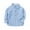 Sky Blue, variant on Boys Plaid Button Down Shirt Girls Jacket Boys Long Sleeve Flannel Plaid Shirt Button Down Shirts Cotton Plaid Jacket with Pockets Beige 15-16 Years