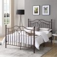 thumbnail image 2 of Complete Metal Full Size Bed in Bronze, 2 of 4