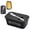 Black, variant on 1 Pack Airtight Butter Dish with Lid and Spreader, Durable Butter Keeper and Kitchen Storage Container for Countertop and Refrigerator, 16.8x9.8x7.3 cm (Black)