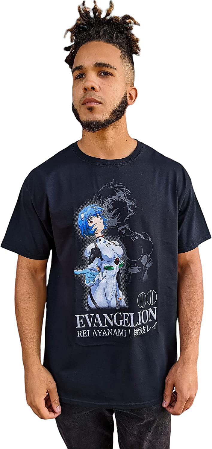 EVANGELION AYANAMI REI 新世紀エヴァンゲリオン Tシャツ Neon Genesis Evangelion Rei Ayanami Anime Officially Licensed