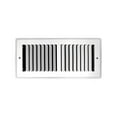 thumbnail image 1 of B & K C150TSW02X10 Powder Coated Toe Space Floor Grille White, 1 of 1