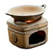thumbnail image 3 of Difusor de aceite, calentador de aceite aromático desmontable, centro de mesa tradicional, cera fundida Estilo C, 3 of 9