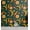 Earth Yellow Scarlet, variant on Ambesonne Retro Floral Peel & Stick Wallpaper for Home, Flowers Realistic Plot, 13"x36", Umber Grey Yellow and White
