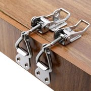 Lockable Fasteners Secure & Safe Locking set for Secure Closure on Cabinets