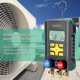 thumbnail image 2 of Medidor de presión Refrigeración Medidor de presión de vacío digital Medidor HVAC yeacher probador múltiple, 2 of 8