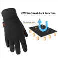 thumbnail image 1 of Guantes calientes Guantes de invierno Guantes a prueba de viento Guantes de lana para exteriores para hombres y mujeres Guantes de otoño e invierno, Negro XL ShuxiuWang 8390614761827, 1 of 1