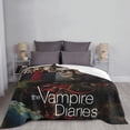 thumbnail image 5 of Fantasy Vampire Diaries Flannel Blanket Ultra-Soft Micro Fleece Throw Blanket For Bed Sofa Couch Car Office Unisex Adult Fuzzy Bed Blanket Cozy Kids Throw Blanket 40"x30", 5 of 7