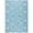 Aqua/Grey, variant on SAFAVIEH Courtyard Floella Geometric Indoor/Outdoor Area Rug, 8' x 11', Navy/Aqua