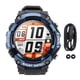 thumbnail image 2 of Reloj Inteligente, 2 En 1 Con Auriculares Estéreo Inalámbricos A 1,52 Pulgadas Pantalla NFC MP3 Almacenamiento De Grabación De Música Relojes De Voz Para Hombre, 2 of 7