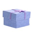 thumbnail image 5 of 24 cajas organizadoras de 4 x 4 x 3 cm con lazo para guardar pendientes, pulseras, collares y joyas (morado), 5 of 5