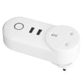thumbnail image 5 of Smart WiFi Plug Dual USB Plug Smart Outlet Wireless APP Voice Control Timer Socket UK Plug 100?240V, 5 of 5