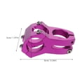 thumbnail image 2 of unbranded Adaptador Riser Para Manillar De Bici En Aluminio Para Control Mejorado En Descenso, 2 of 6