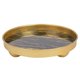 thumbnail image 1 of Wosthever Estilo nórdico Luz de lujo Arte del hierro Bandeja de metal veteado simple Cosméticos Bandeja de almacenamiento de joyas Bandeja de bocadillos Mostrada No.2 Wosthever HA027327-02, 1 of 6