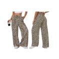 thumbnail image 3 of Women'S Wide Leg Pants with Pockets, Casual Trousers Sweatpants, 3 of 6