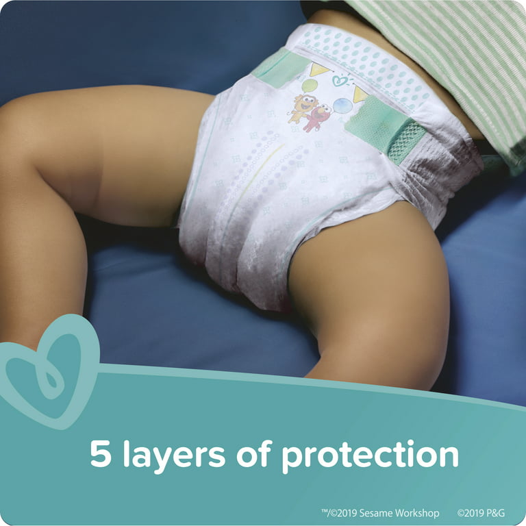 Pampers Baby-Dry Hypoallergenic Comfortable Wetness Indicator